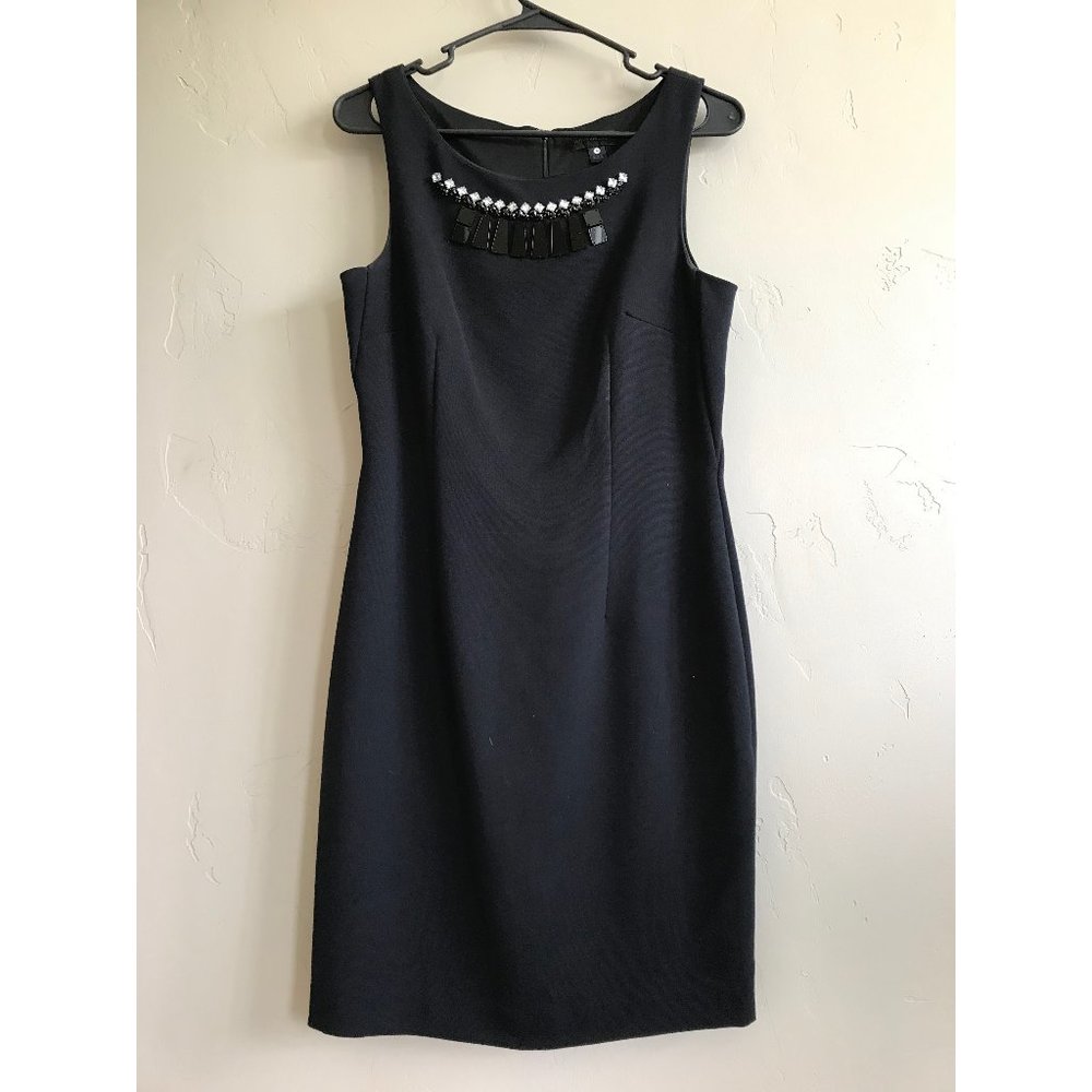 Worthington Formal Black Dress with Crystals